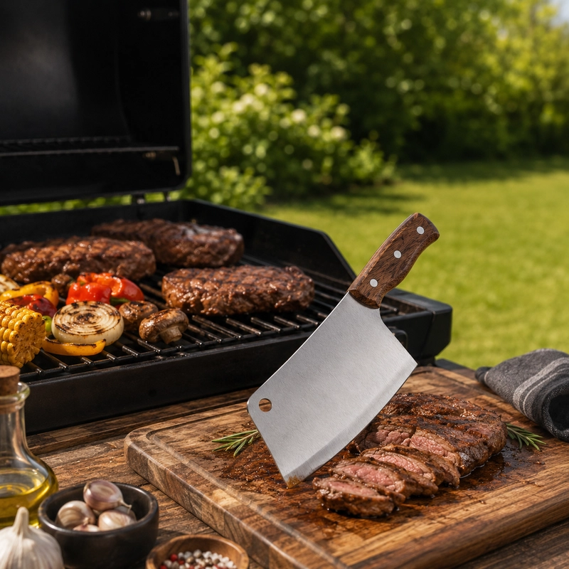HACHA ARTHOME PARA PARRILLA ACERO INOXIDABLE - 3