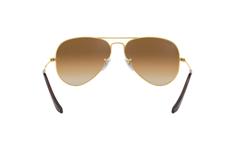 LENTES SOL RAY-BAN AVIATOR GOLD BROWN - 7