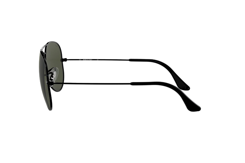 LENTES SOL RAY-BAN AVIATOR NEGRO VERDE - 4