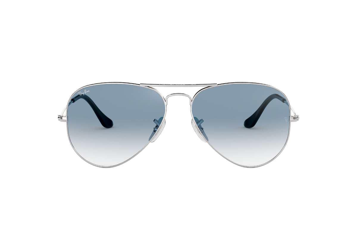 LENTES DE SOL AVIATOR SILVER BLUE RAY-BAN - 1