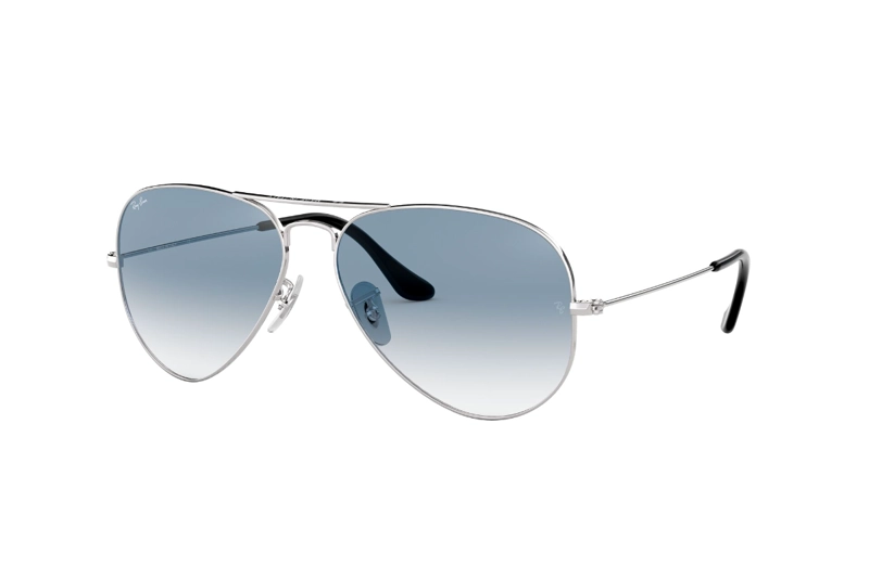 LENTES DE SOL AVIATOR SILVER BLUE RAY-BAN - 2