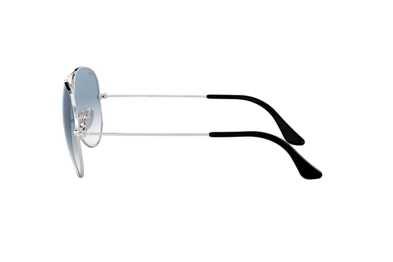 LENTES DE SOL AVIATOR SILVER BLUE RAY-BAN - 4