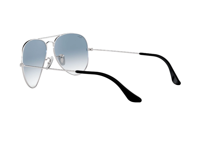 LENTES DE SOL AVIATOR SILVER BLUE RAY-BAN - 5
