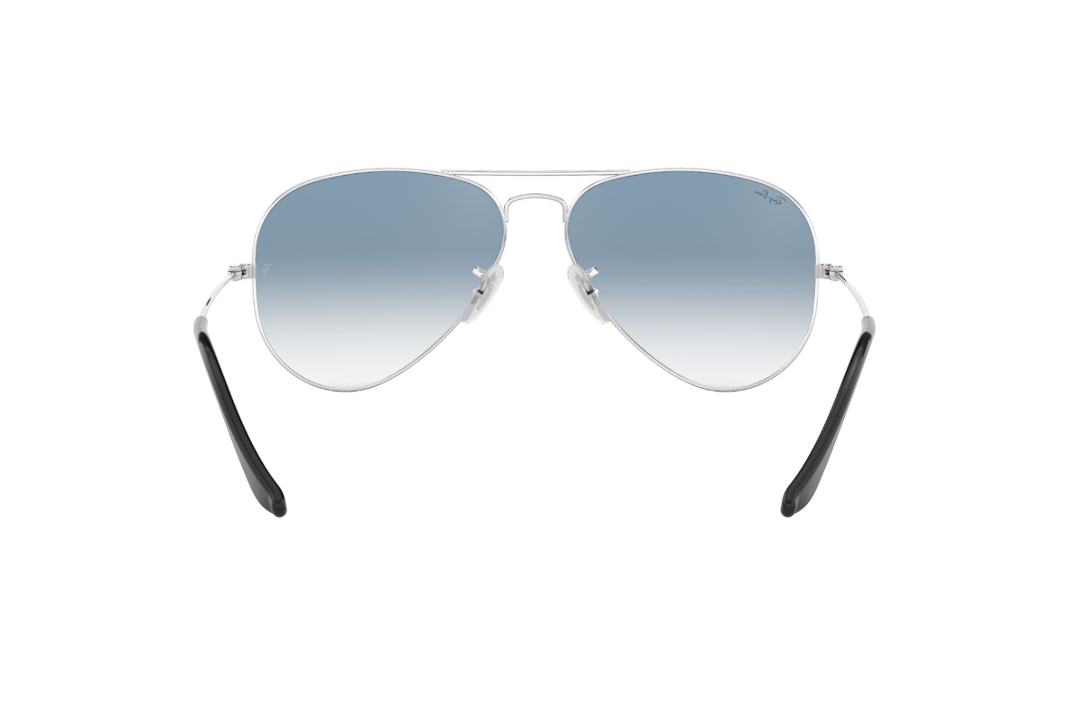 LENTES DE SOL AVIATOR SILVER BLUE RAY-BAN - 7