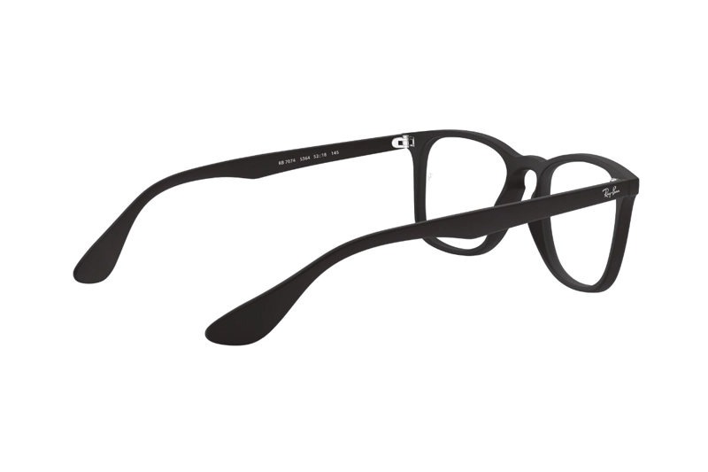 LENTES RAY-BAN ÓPTICOS ÓPTICAL RX7074 RUBBER BLACK - 9