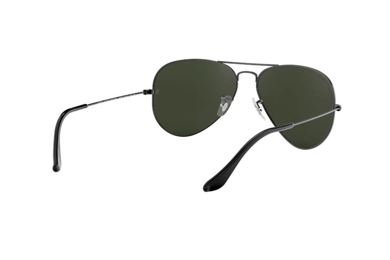 LENTES DE SOL AVIATOR GUNMETAL GRIS RAY-BAN - 8