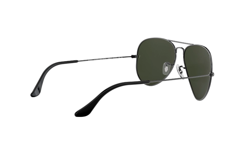 LENTES DE SOL AVIATOR GUNMETAL GRIS RAY-BAN - 9