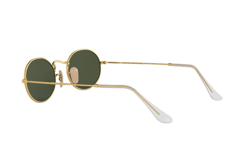 LENTES SOL RAY-BAN OVAL GOLD GREEN - 5