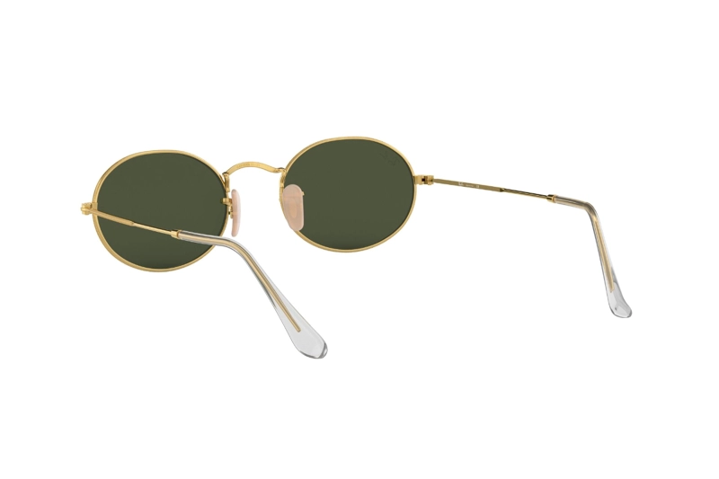 LENTES SOL RAY-BAN OVAL GOLD GREEN - 6