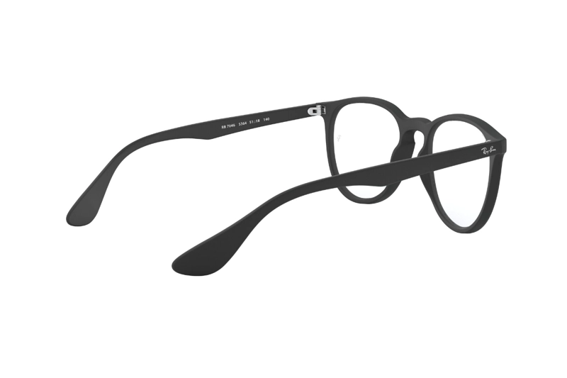 LENTES RAY-BAN ÓPTICOS RUBBER BLACK ÓPTICAL - 9