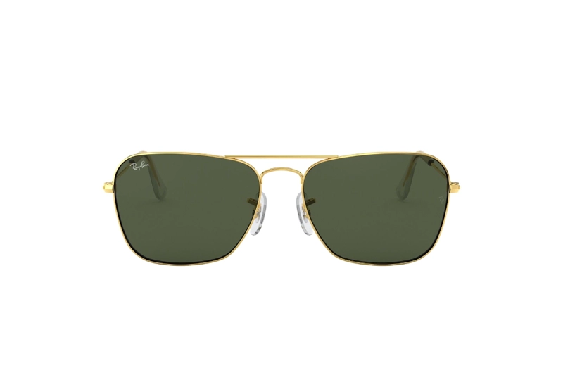 LENTES SOL RAY-BAN CARAVAN VERDE - 1