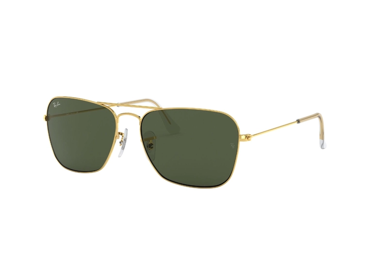LENTES SOL RAY-BAN CARAVAN VERDE - 2