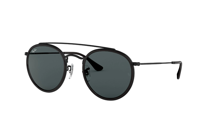 LENTES SOL RAY-BAN NEGRO GRIS - 2