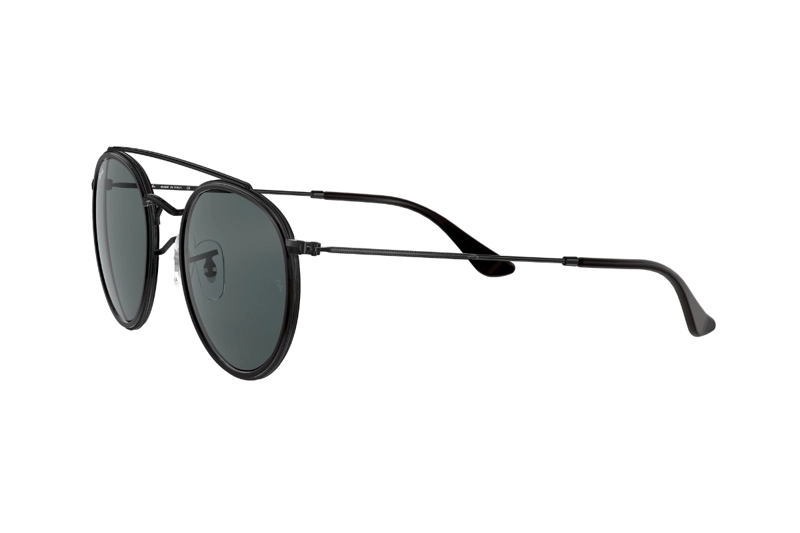 LENTES SOL RAY-BAN NEGRO GRIS - 3