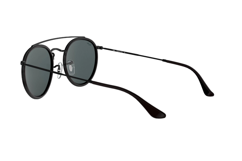 LENTES SOL RAY-BAN NEGRO GRIS - 5