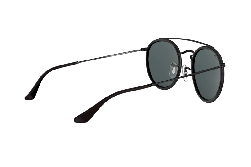 LENTES SOL RAY-BAN NEGRO GRIS - 9
