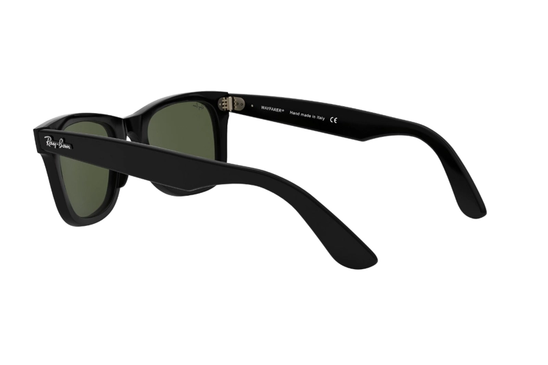 LENTES DE SOL WAYFARER II BLACK GREEN RAY-BAN - 5