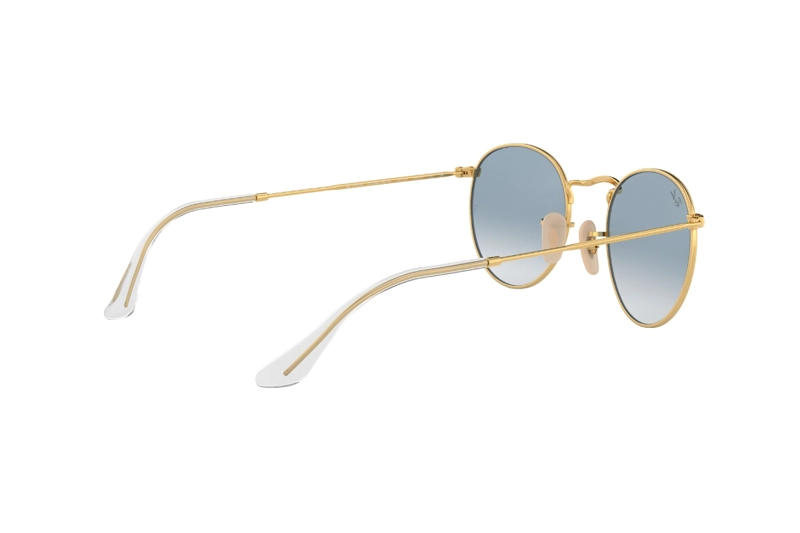LENTES SOL RAY-BAN ROUND FLAT BLUE GRADIENT - 9