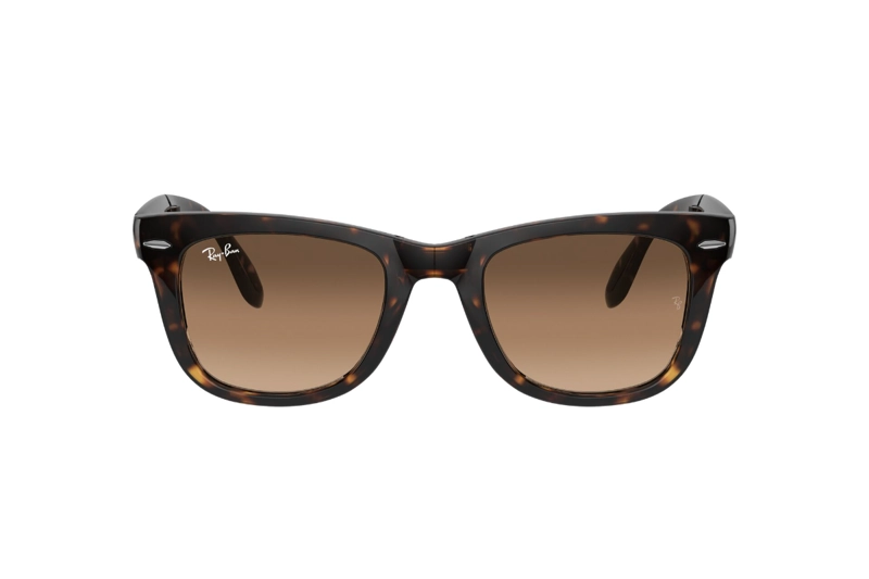LENTES SOL RAY-BAN WAYFARER FOLDING HAVANA - 1