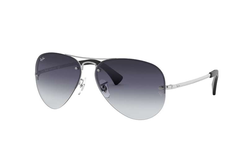 LENTES SOL RAY-BAN ICONIC AVIATOR SILVER - 2