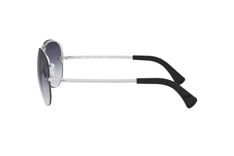 LENTES SOL RAY-BAN ICONIC AVIATOR SILVER - 4