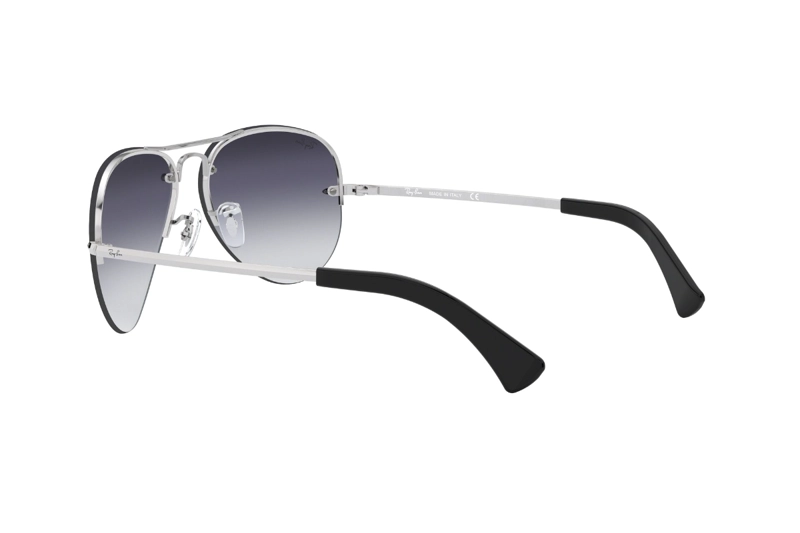 LENTES SOL RAY-BAN ICONIC AVIATOR SILVER - 5