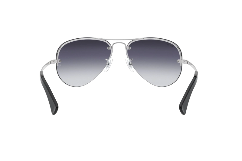 LENTES SOL RAY-BAN ICONIC AVIATOR SILVER - 7