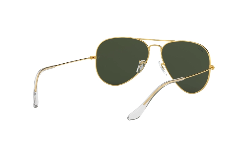 LENTES DE SOL AVIATOR GOLD GREEN RAY-BAN - 8