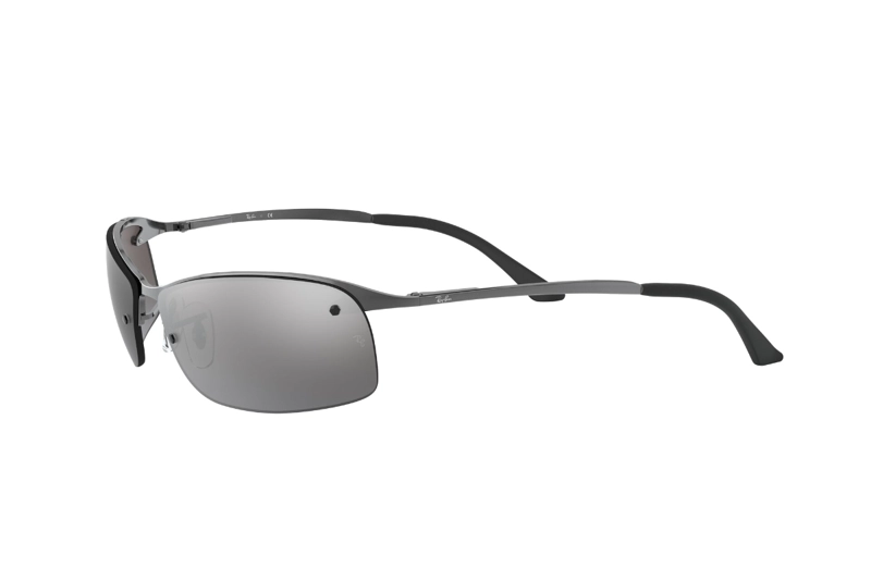 LENTES DE SOL RAY-BAN RB3183 GUNMETAL POLARIZADOS - 3