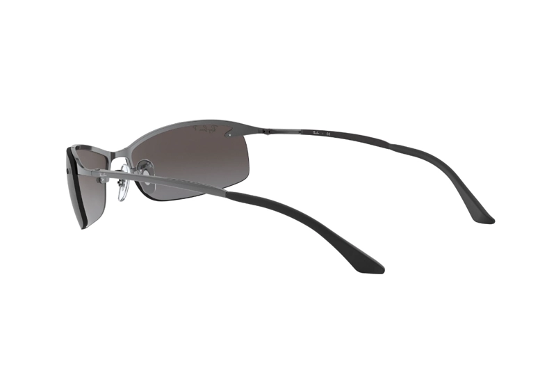 LENTES DE SOL RAY-BAN RB3183 GUNMETAL POLARIZADOS - 5