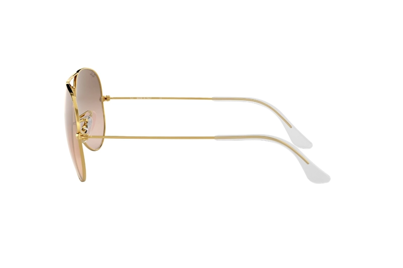 LENTES SOL RAY-BAN AVIATOR PINK MIRROR - 4