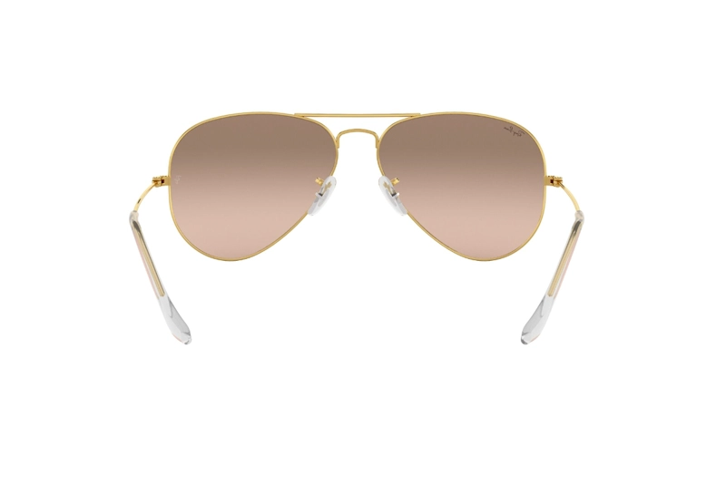 LENTES SOL RAY-BAN AVIATOR PINK MIRROR - 7