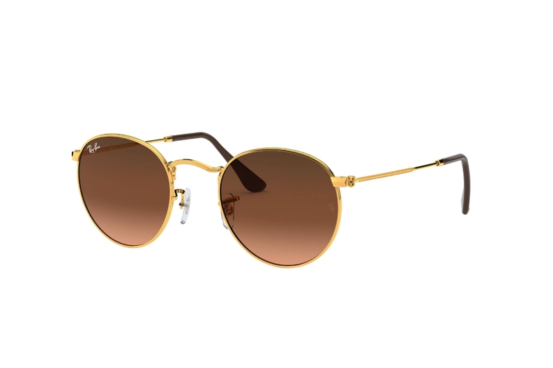 LENTES SOL RAY-BAN ROUND METAL BROWN - 2