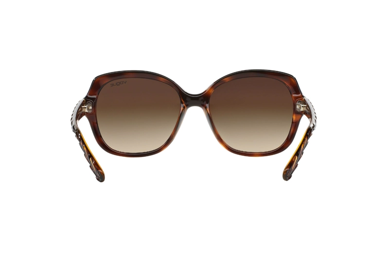 LENTES SOL VOGUE STRIPED DARK HAVANA EYEWEAR - 7