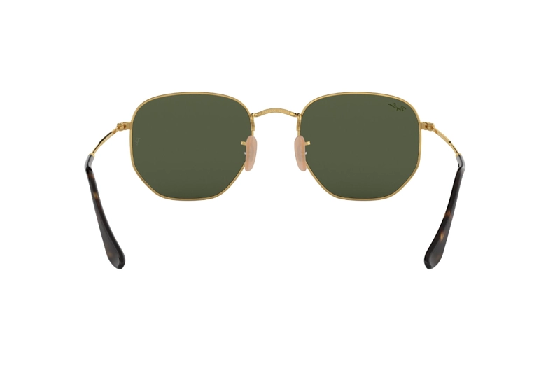 LENTES SOL RAY-BAN HEXAGONAL GOLD GREEN - 7