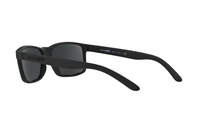 LENTES SOL ARNETTE SLICKSTER BLACK RUBBER - 5