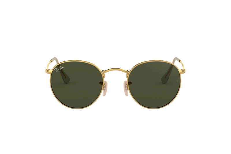 LENTES SOL RAY-BAN ROUND METAL LEGEND GOLD - 1