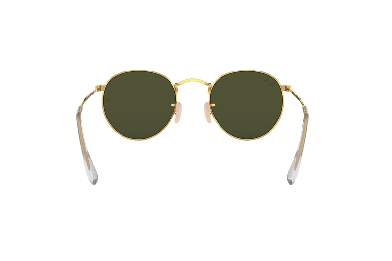 LENTES SOL RAY-BAN ROUND METAL LEGEND GOLD - 4