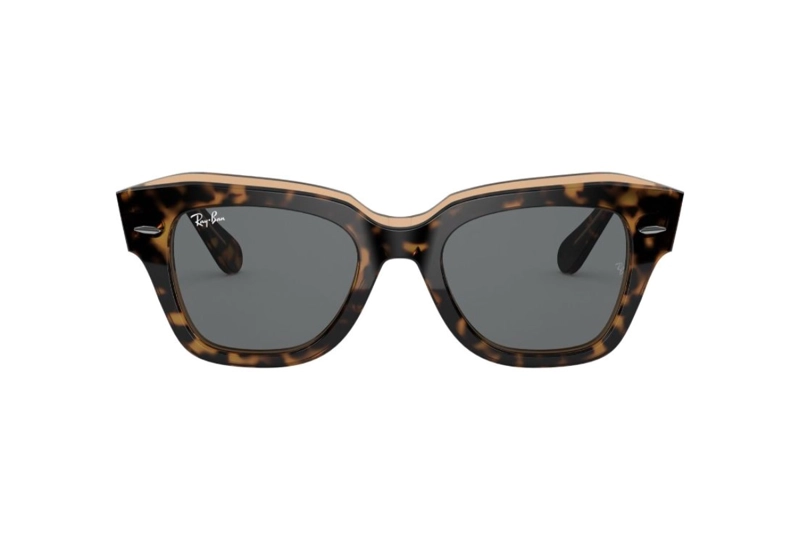 LENTES SOL RAY-BAN STATE STREET HAVANA ON BROWN - 1