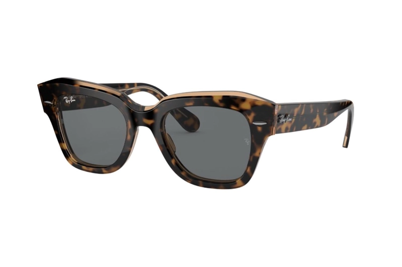 LENTES SOL RAY-BAN STATE STREET HAVANA ON BROWN - 2