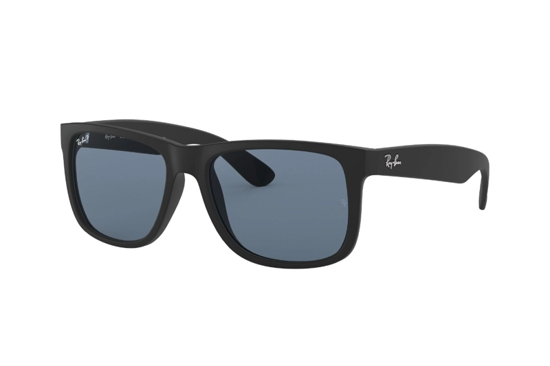 LENTES SOL RAY-BAN JUSTIN BLUE POLARIZADOS - 2