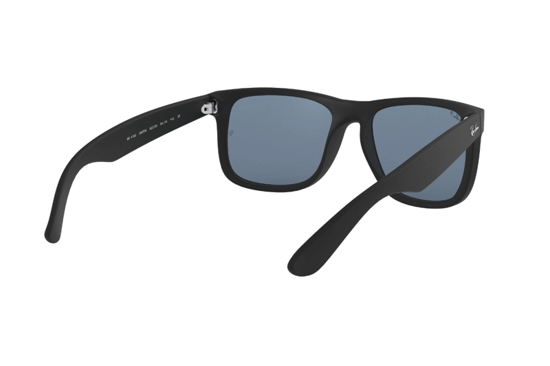 LENTES SOL RAY-BAN JUSTIN BLUE POLARIZADOS - 8