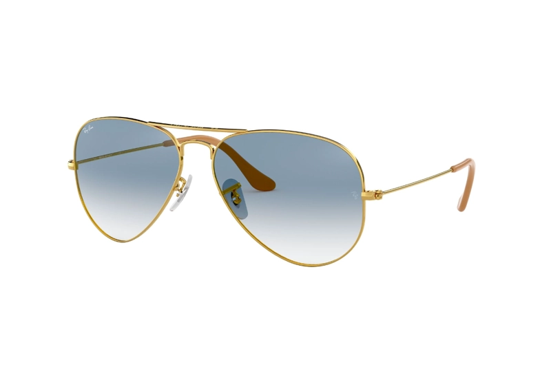 LENTES SOL RAY-BAN AVIATOR BLUE GRADIENT - 2