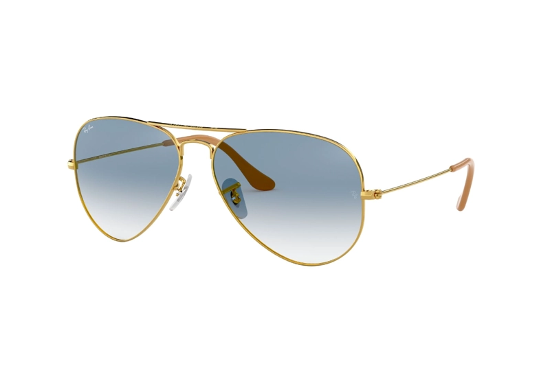 LENTES SOL RAY-BAN AVIATOR BLUE GRADIENT - 2