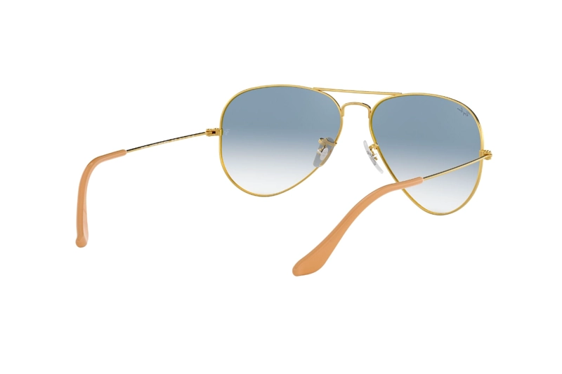 LENTES SOL RAY-BAN AVIATOR BLUE GRADIENT - 8