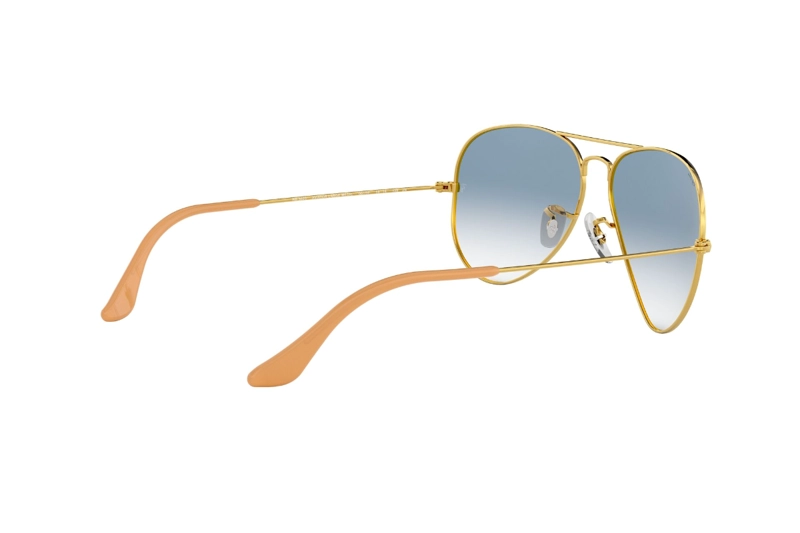 LENTES SOL RAY-BAN AVIATOR BLUE GRADIENT - 9