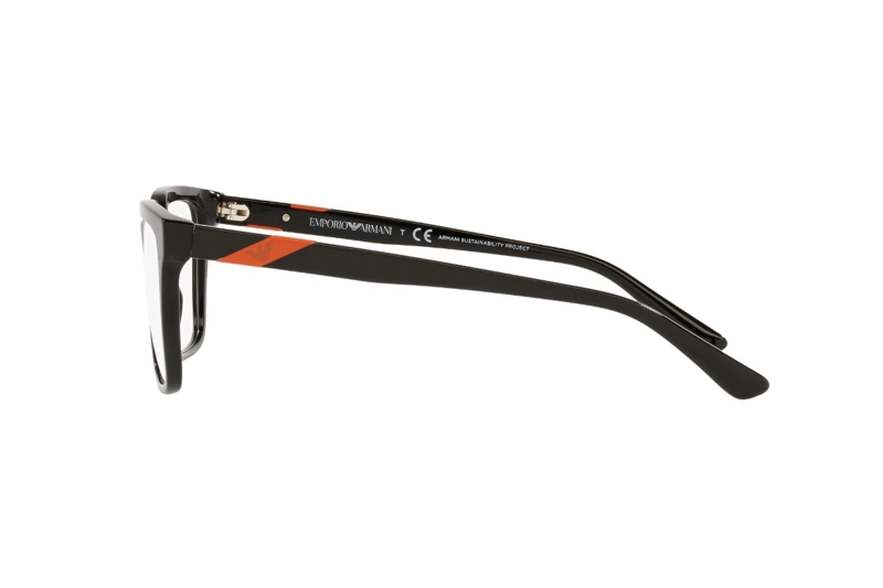 LENTES OPTICOS NEGRO EMPORIO ARMANI - 3