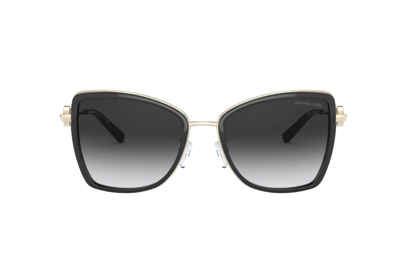 LENTES SOL MICHAEL KORS CORSICA LIGHT GOLD BLACK - 1
