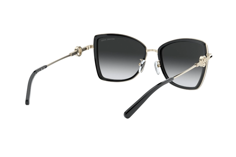 LENTES SOL MICHAEL KORS CORSICA LIGHT GOLD BLACK - 8