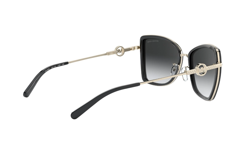 LENTES SOL MICHAEL KORS CORSICA LIGHT GOLD BLACK - 9